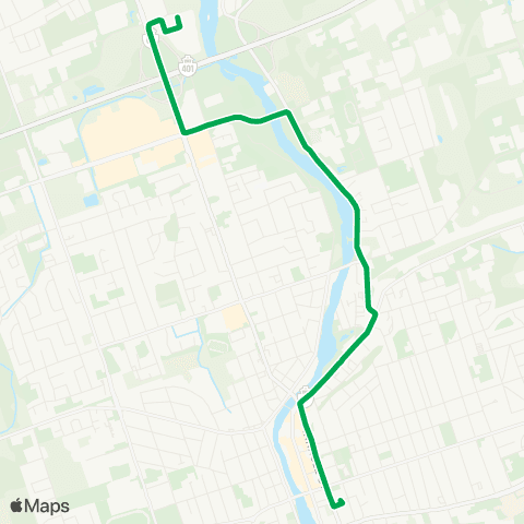 Belleville Transit  map