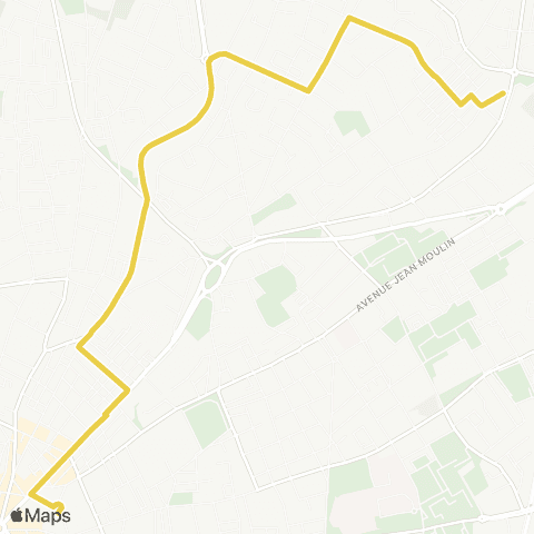 beeMob De Gaulle - Rocagel map