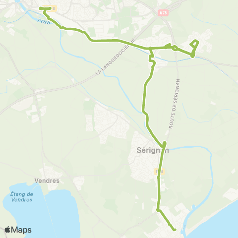 beeMob De Gaulle - Piscine A. Nakache map