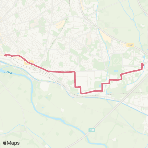beeMob De Gaulle - Capiscol Est map