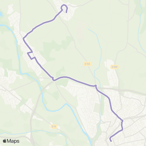 beeMob De Gaulle - Corneilhan map