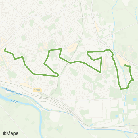 beeMob De Gaulle - C.C. Montimaran map