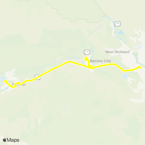 Ben Franklin Transit Route 170 map