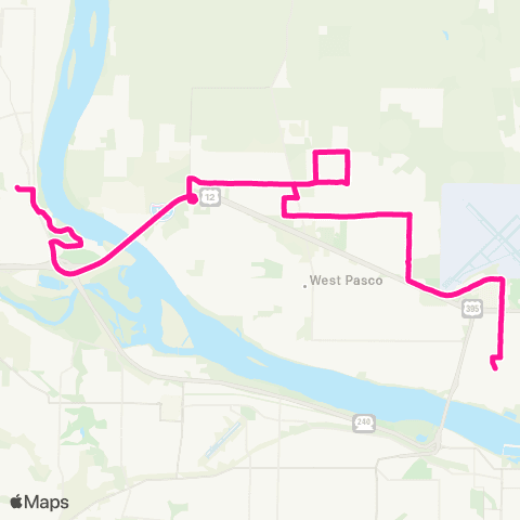 Ben Franklin Transit Route 225 map