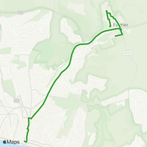Brighton & Hove Bus and Coach Company Sussex House - Old Steine map