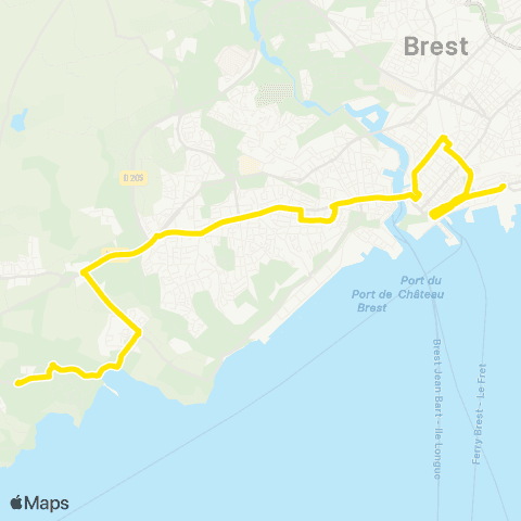 Bibus Port de Commerce - Fort Montbarey / Technopôle map