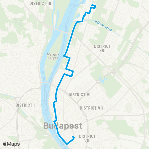 BKK Kálvin Tér M / Gyöngyösi Utca M map