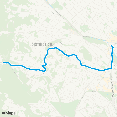 BKK Széll Kálmán Tér M / Normafa, Látogatóközpont map