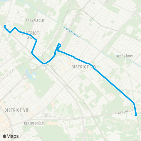 BKK Göncz Árpád Városközpont M / Örs Vezér Tere M+H map