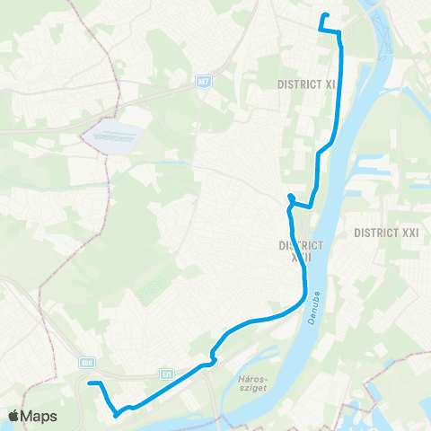 BKK Móricz Zsigmond Körtér M / Nagytétény-Diósd Vasútállomás map