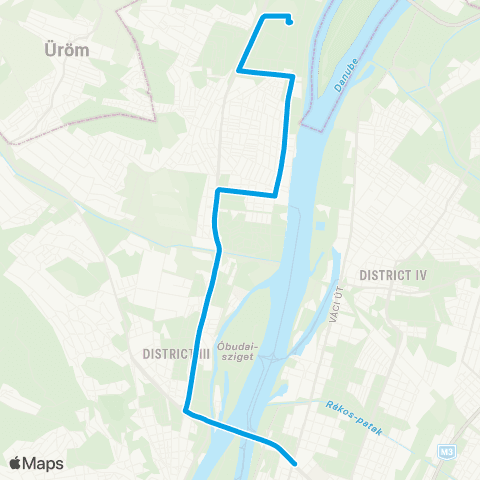 BKK Göncz Árpád Városközpont M / Békásmegyer, Újmegyeri Tér map