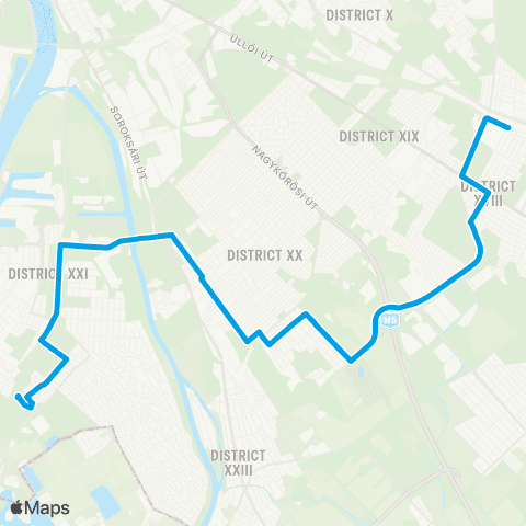 BKK Csepel, Csillagtelep / Pestszentlőrinc Vasútállomás map