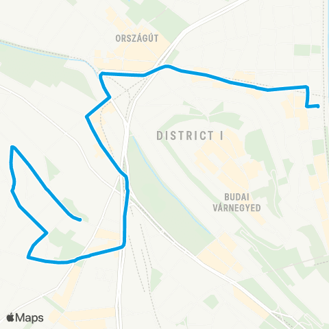 BKK Batthyány Tér M+H / Ráth György Utca map