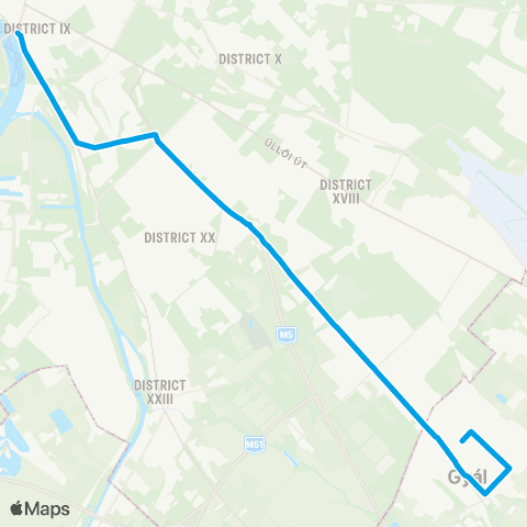 BKK Boráros Tér H / Rákóczi Ferenc Utca map