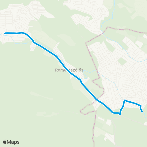 BKK Hűvösvölgy / Nagykovácsi, Tisza István Tér map