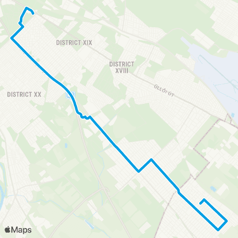 BKK Határ Út M / Kossuth Lajos Utca map