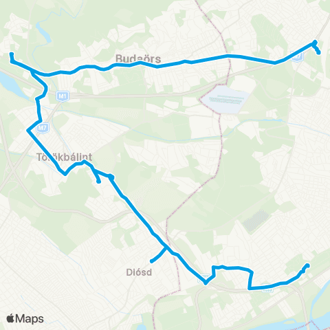 BKK Kelenföld Vasútállomás M / Budatétény Vasútállomás (Campona) map