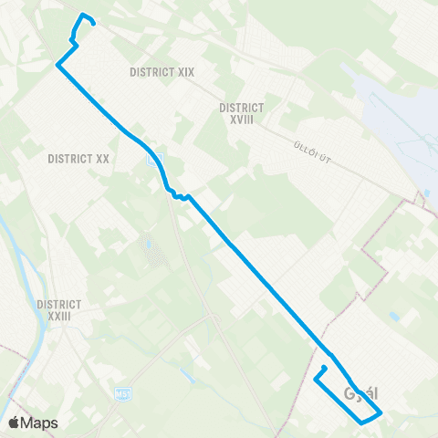 BKK Határ Út M / Bajcsy-Zsilinszky Utca map