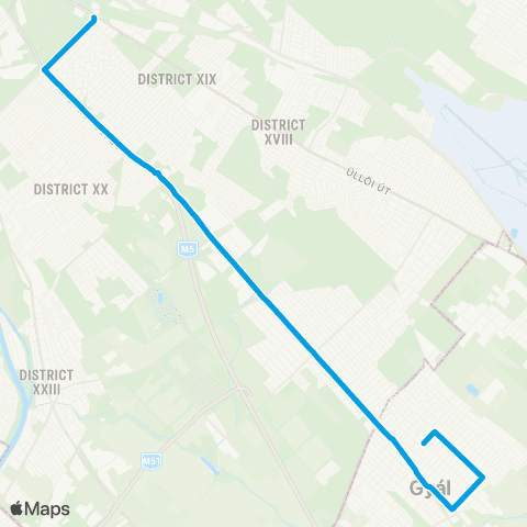 BKK Határ Út M / Rákóczi Ferenc Utca map