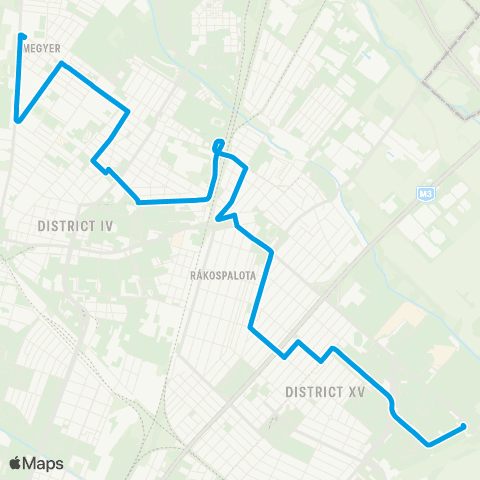 BKK Újpalota, Szentmihályi Út / Fóti Út map