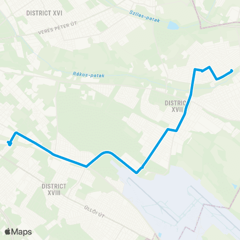 BKK Kőbánya-Kispest M / Rákoscsaba Vasútállomás map