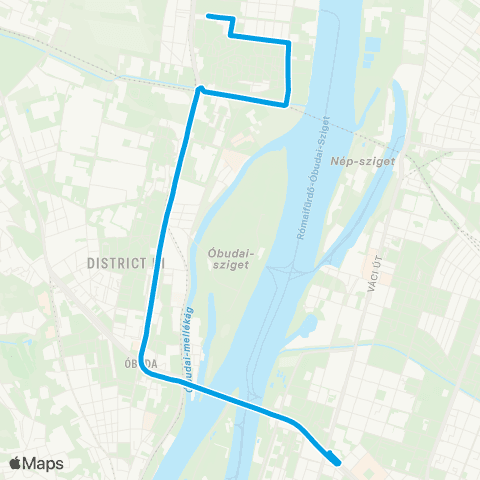 BKK Göncz Árpád Városközpont M / Monostori Út map