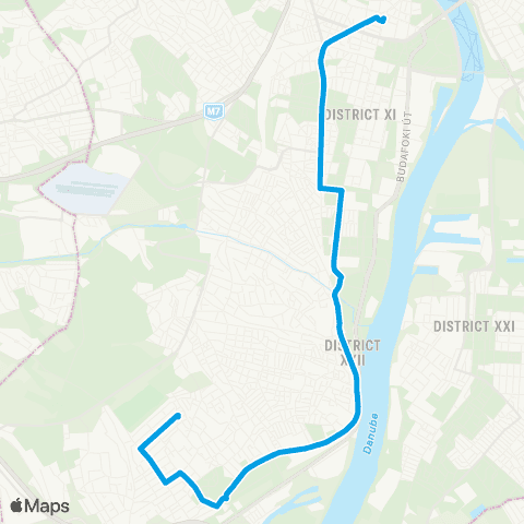 BKK Móricz Zsigmond Körtér M / Baross Gábor-Telep, Ispiláng Utca map