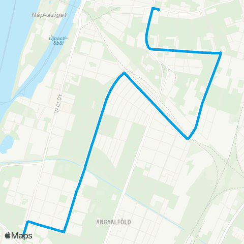 BKK Göncz Árpád Városközpont M / Újpest-Központ M map