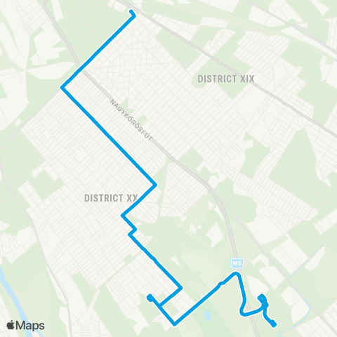 BKK Határ Út M / Soroksár, Ikea Áruház map