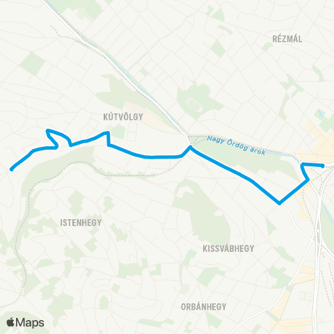 BKK Széll Kálmán Tér M / Regőczi István Tér map