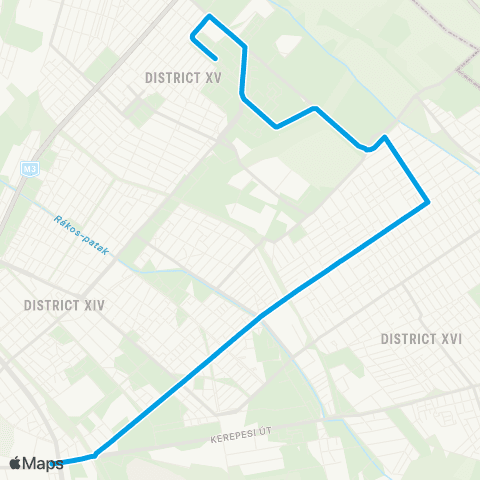 BKK Puskás Ferenc Stadion M / Sárfű Utca map