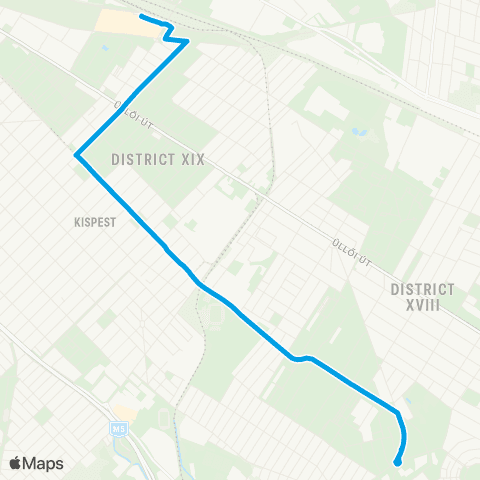 BKK Kőbánya-Kispest M / Szent Lőrinc-Telep map