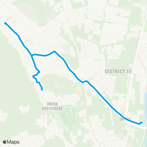 BKK Szentlélek Tér H / Máramaros Út map