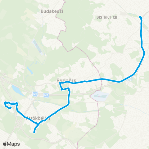 BKK Széll Kálmán Tér M / Törökbálint, Bevásárlóközpont map