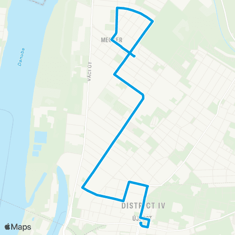 BKK Újpest-Központ M / Megyeri Út map