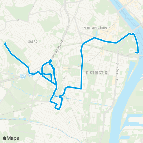 BKK Infopark (Pázmány Péter Sétány) / Gazdagréti Tér map