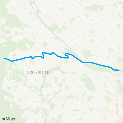 BKK Széll Kálmán Tér M / Fácános Tér map