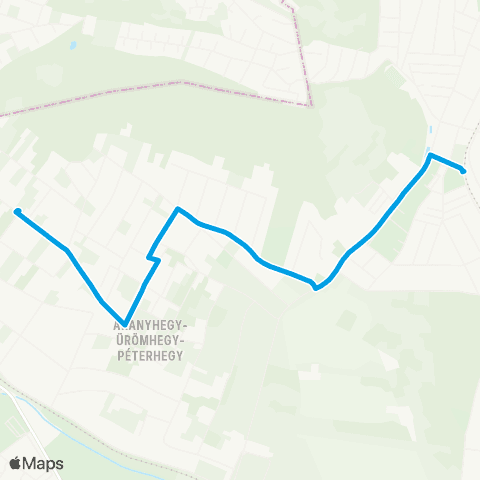 BKK Csillaghegy H / Mácsonya Utca [5] map