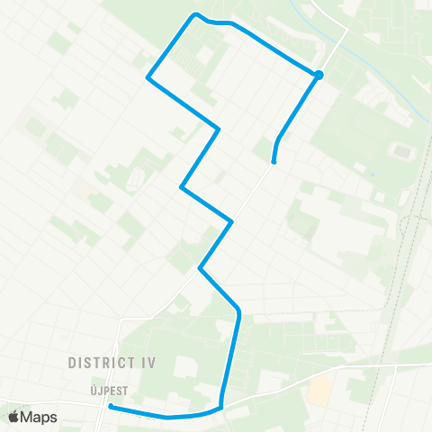 BKK Újpest-Központ M / Iglói Utca map