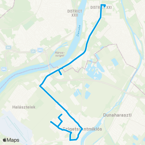 BKK Csepel, Szent Imre Tér / Ady Endre Utca map