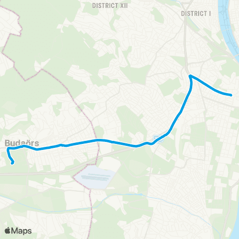 BKK Móricz Zsigmond Körtér M / Budaörsi Lakótelep map