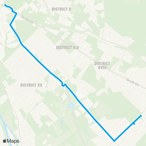 BKK Népliget M / Alacskai Úti Lakótelep map