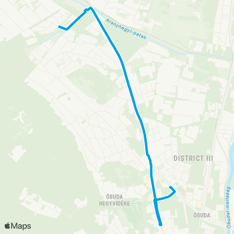 BKK Citronella Utca / Óbudai Rendelőintézet map