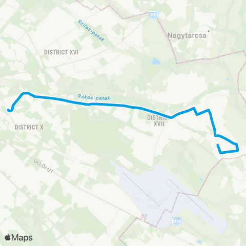 BKK Kőbánya Alsó Vasútállomás / Rózsaszál Utca map