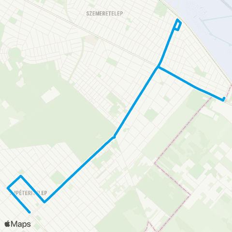 BKK Pestszentimre Vasútállomás (Vasút Utca) / Ganztelep, Mednyánszky Utca map