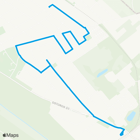 BKK Cinkota H / Árpádföld, Bekecs Utca map