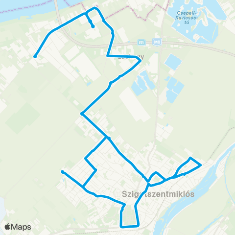 BKK Lakihegy, Cseresznyés Utca / Bányató Út map