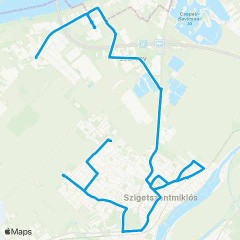 BKK Auchan Sziget Áruház / Massányi Úti Lakópark map