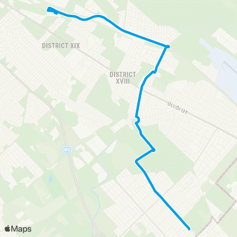 BKK Kőbánya-Kispest M / Pestszentimre, Benjámin Utca map