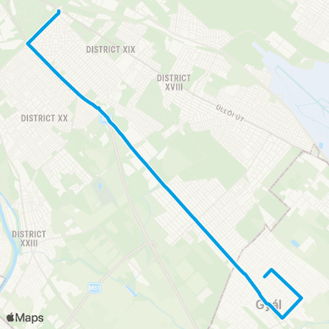 BKK Határ Út M / Rákóczi Ferenc Utca map